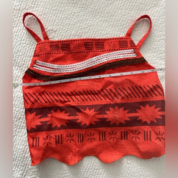 Disney: Girls Moana Dress (Costume)- Size 13-14 - Picture 10 of 16